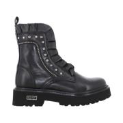 Cult Dam Ankelboots Läder Mid Black, Dam