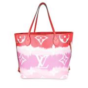 Louis Vuitton Vintage Pre-owned Laeder axelremsvskor Red, Dam