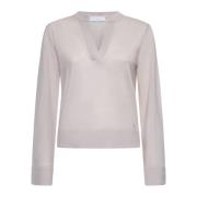 Kaos Stiliga Sweaters Kollektion Beige, Dam