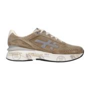 Premiata Beige Sneakers för Kvinnor Beige, Herr