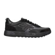 Premiata Svarta Sneakers Stiliga Skor Black, Herr