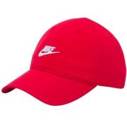 Nike Curve Brim Cap Rosso Bomullsmaterial Red, Unisex