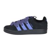 Adidas Originals Retro Campus Sneakers Svart Lila Black, Dam