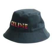 Celine Vintage Pre-owned Plast hattar-och-kepsar Black, Dam