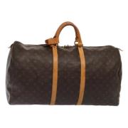 Louis Vuitton Vintage Pre-owned Canvas handvskor Brown, Dam