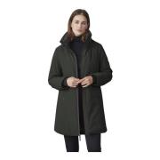 Junge Stilren Parka Comfort Fit Olive Green, Dam