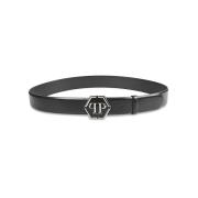 Philipp Plein Belts Black, Herr