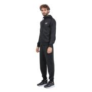 Emporio Armani EA7 Svart Herr Tracksuit Höst-Vinter Stil Black, Herr