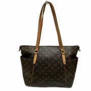 Louis Vuitton Vintage Pre-owned Tyg louis-vuitton-vskor Brown, Dam