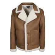 A.p.c. Varm Dunjacka för Vintern Beige, Herr