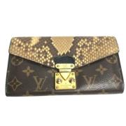 Louis Vuitton Vintage Pre-owned Tyg plnbcker Brown, Dam