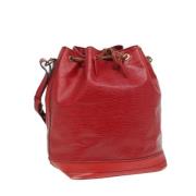 Louis Vuitton Vintage Pre-owned Laeder axelremsvskor Red, Dam