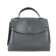 Louis Vuitton Vintage Pre-owned Laeder louis-vuitton-vskor Blue, Dam