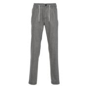 Eleventy Kashmirblandade Slim-Fit Byxor Gray, Herr