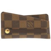 Louis Vuitton Vintage Pre-owned Tyg nyckelhllare Brown, Dam