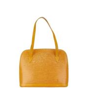 Louis Vuitton Vintage Pre-owned Laeder louis-vuitton-vskor Yellow, Dam