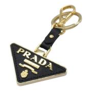 Prada Vintage Pre-owned Laeder nyckelhllare Black, Herr