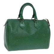 Louis Vuitton Vintage Pre-owned Laeder handvskor Green, Dam