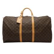 Louis Vuitton Vintage Pre-owned Tyg louis-vuitton-vskor Brown, Dam