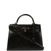 Hermès Vintage Pre-owned Tyg handvskor Black, Dam