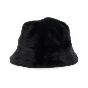 Apparis Svart Bucket Hat för Kvinnor Black, Dam