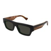 Gucci Stiliga solglasögon för modeentusiaster Brown, Unisex