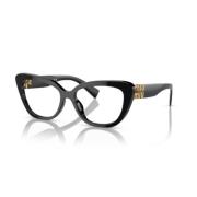 Miu Miu Elegant Vista Solglasögon Black, Unisex