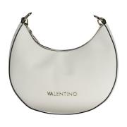 Valentino by Mario Valentino Vit Axelväska med Avtagbar Kedja White, D...