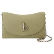 Burberry Laeder axelremsvskor Beige, Dam