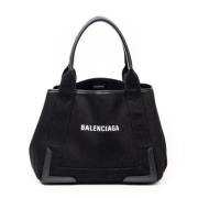 Balenciaga Vintage Pre-owned Canvas axelremsvskor Black, Dam