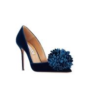 Aquazzura Snygga klackskor Blue, Dam