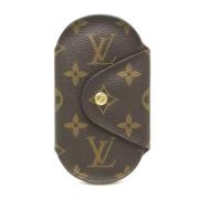 Louis Vuitton Vintage Pre-owned Tyg nyckelhllare Brown, Dam