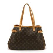 Louis Vuitton Vintage Pre-owned Tyg louis-vuitton-vskor Brown, Dam