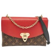 Louis Vuitton Vintage Pre-owned Belagd canvas louis-vuitton-vskor Red,...