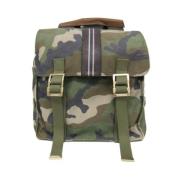 Valentino Vintage Pre-owned Canvas ryggsckar Green, Dam