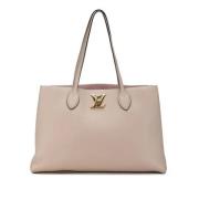 Louis Vuitton Vintage Pre-owned Laeder louis-vuitton-vskor Pink, Dam