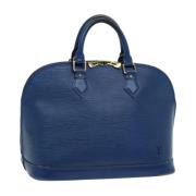 Louis Vuitton Vintage Pre-owned Laeder louis-vuitton-vskor Blue, Dam