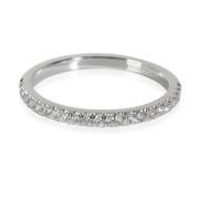 Tiffany & Co. Pre-owned Pre-owned Platina ringar Gray, Dam