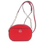 Michael Kors Pre-owned Pre-owned Laeder crossbodyvskor Red, Dam