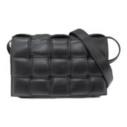 Bottega Veneta Vintage Pre-owned Laeder axelremsvskor Black, Dam