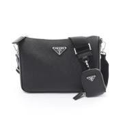 Prada Vintage Pre-owned Tyg prada-vskor Black, Dam