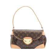 Louis Vuitton Vintage Pre-owned Tyg louis-vuitton-vskor Brown, Dam