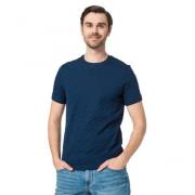 Armani Eagle Logo Allover T-shirt Blue, Herr