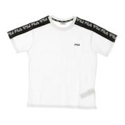 Fila Bright White/Black Dam T-shirt White, Dam