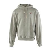 New Balance Grå Herrhoodie Uppgradera Avslappnad Stil Gray, Herr