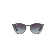 Ray-Ban Erika Metal Solglasögon Gray, Dam