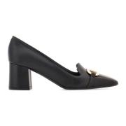 Salvatore Ferragamo Svarta Gancini Pumps Black, Dam