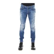 John Richmond Slim fit jeans med revor Blue, Herr