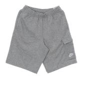 Nike Club Cargo Shorts Grå Heather Silver Gray, Herr