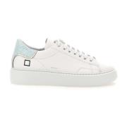 D.a.t.e. Stiliga vita sneakers för kvinnor White, Dam